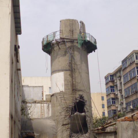 咨询 泸州水泥烟囱拆除价格