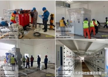 瑞安公司 济宁金乡杨庄110千伏输变电工程电气设备进场安装